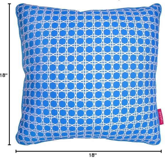 Lilly P. Reversible Pillow! - Picture 2 of 5